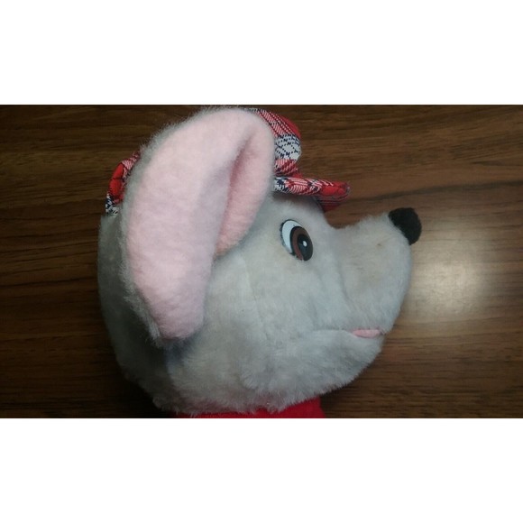 1977 The Rescuers Bernard Mouse Plush Knickerbocker Walt Disney Org. Tag - Picture 8 of 13